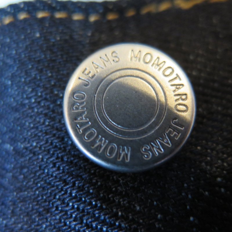 画像7: 【MOMOTARO JEANS】  14.7オンス スタンダード ストレート   ボタンフライ MMJB0100   岡山 児島 日本製【日本国内送料無料】  【WORLD WIDE SHIPPING】 【MOMOTARO JEANS】  14.7oz Standard Straight   Button Fly MMJB0100   Made in Japan, Kojima, Okayama (7)
