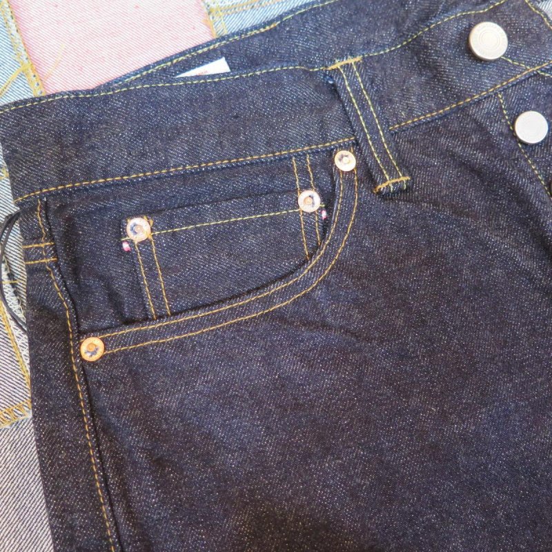 画像5: 【MOMOTARO JEANS】  15.7オンス クラシック テーパード   ボタンフライ MMJB0201   岡山 児島 日本製【日本国内送料無料】  【WORLD WIDE SHIPPING】 【MOMOTARO JEANS】  15.7oz Classic Tapered   Button Fly MMJB0201   Made in Japan, Kojima, Okayama (5)