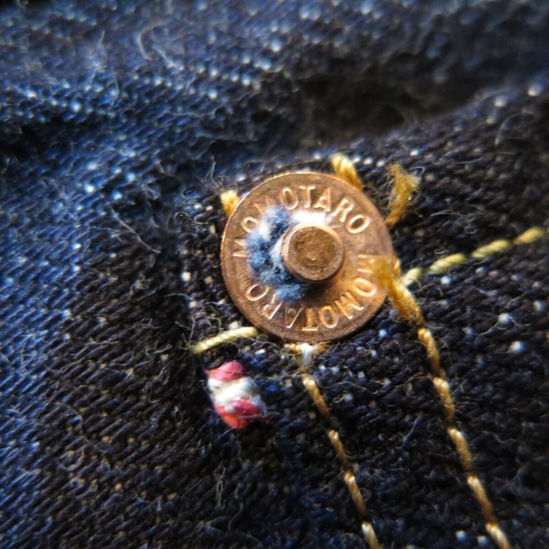画像8: 【MOMOTARO JEANS】  15.7オンス クラシック テーパード   ボタンフライ MMJB0201   岡山 児島 日本製【日本国内送料無料】  【WORLD WIDE SHIPPING】 【MOMOTARO JEANS】  15.7oz Classic Tapered   Button Fly MMJB0201   Made in Japan, Kojima, Okayama (8)
