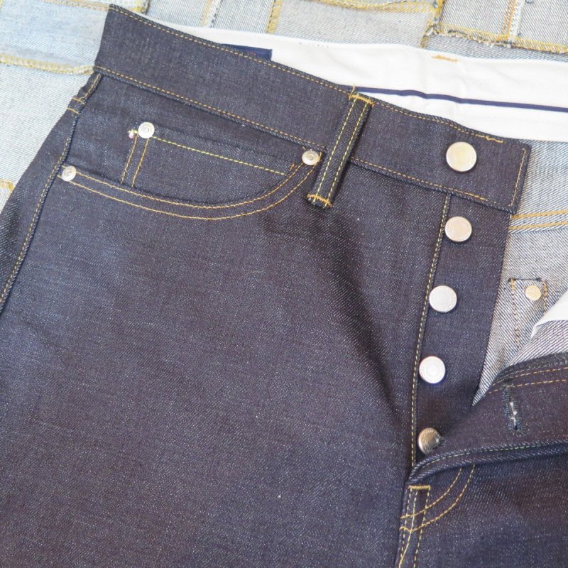 画像5: 【MOMOTARO JEANS】  14.7オンス スタンダード ストレート   ボタンフライ MMJB0100   岡山 児島 日本製【日本国内送料無料】  【WORLD WIDE SHIPPING】 【MOMOTARO JEANS】  14.7oz Standard Straight   Button Fly MMJB0100   Made in Japan, Kojima, Okayama (5)