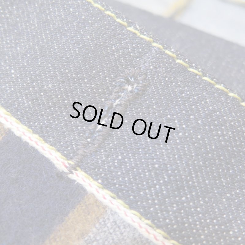 画像6: 【HIZUMI WWII】 ”歪み”大戦 膝掛け デニム×ウールライニング 日本製 (6)