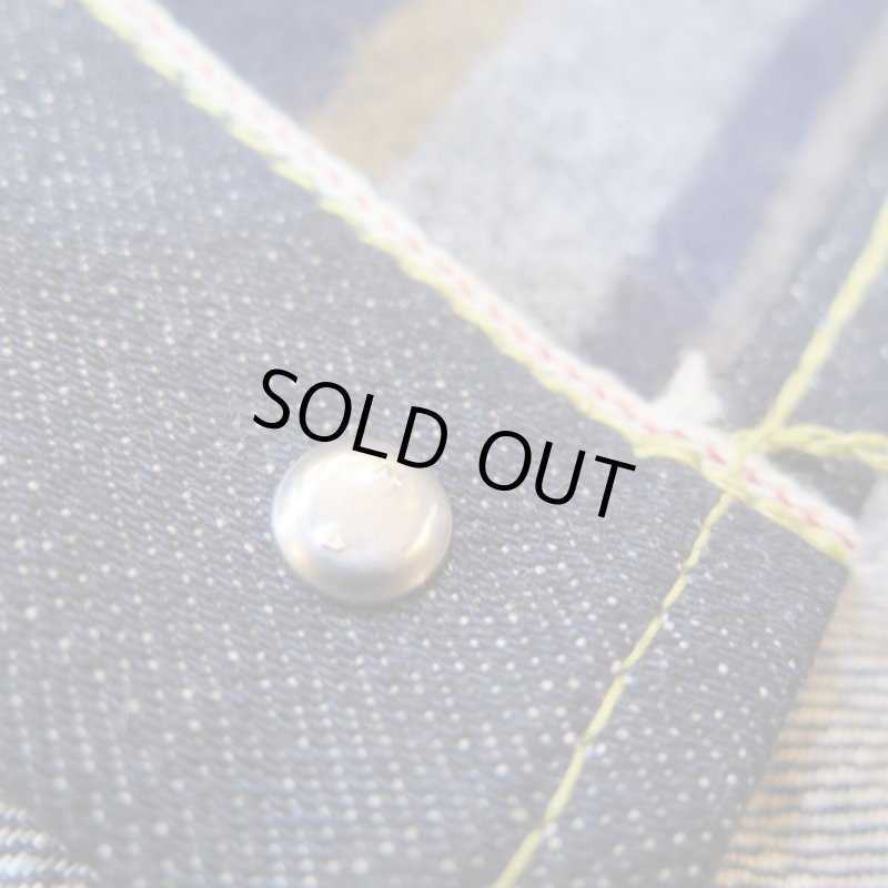 画像8: 【HIZUMI WWII】 ”歪み”大戦 膝掛け デニム×ウールライニング 日本製 (8)