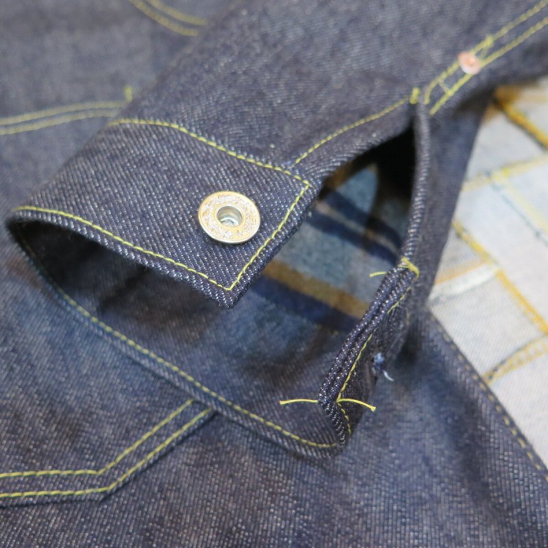 画像11: ＝BIG SIZE＝ 【HIZUMI WWII】 S906XXE 1940's model ”歪み”大戦モデル ウールライニング デニムジャケット 日本製 (11)