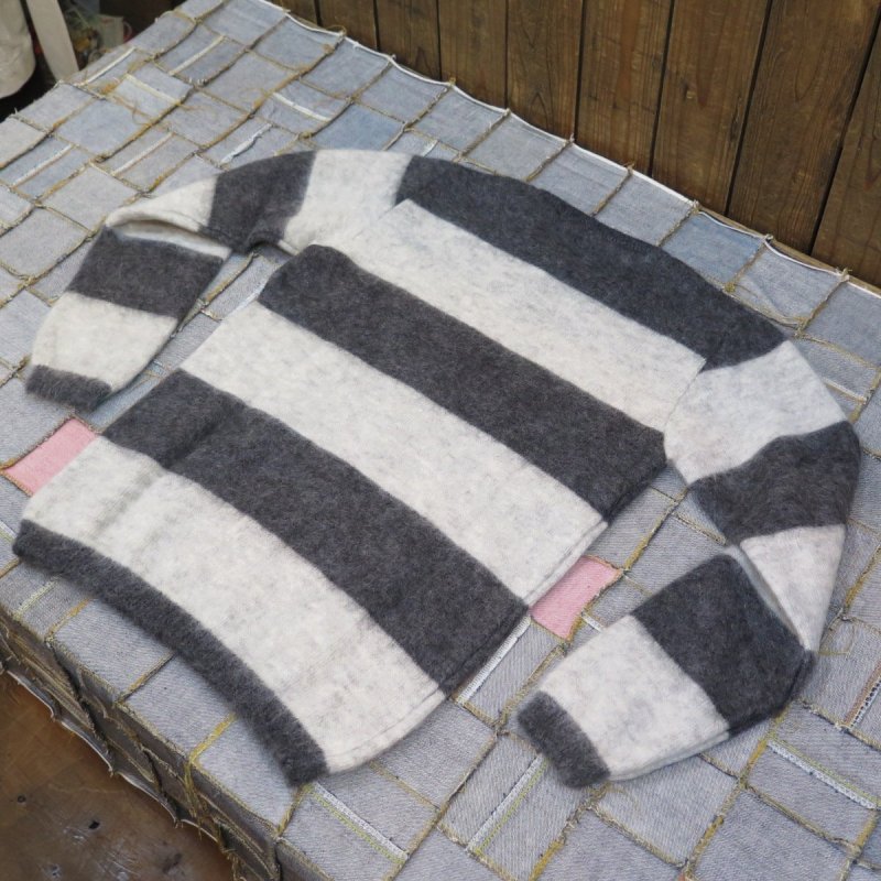 画像5: 【ウエストライド】  ボーダー モヘア セーター   WEST RIDE   日本製  【送料無料】  (5)