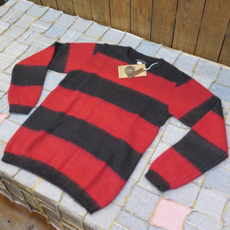 画像2: 【ウエストライド】  ボーダー モヘア セーター   WEST RIDE   日本製  【送料無料】  (2)