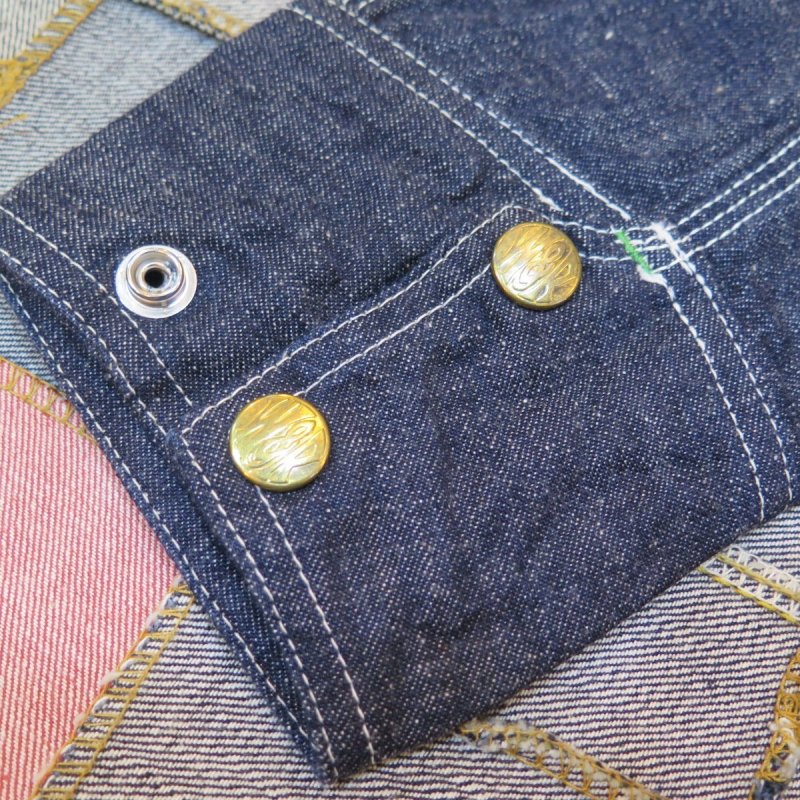 画像11: 【ウエストライド】   1930's チェンジ ボタン カバーオール   WEST RIDE   日本製【送料無料】 (11)