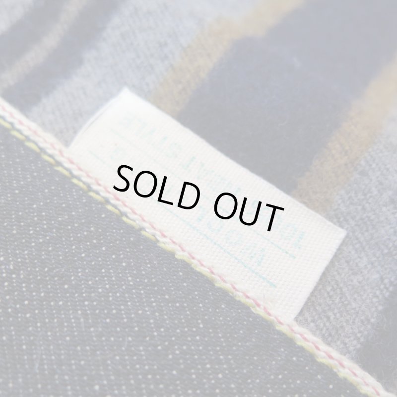 画像4: 【HIZUMI WWII】 ”歪み”大戦 膝掛け デニム×ウールライニング 日本製 (4)