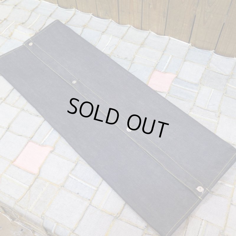 画像9: 【HIZUMI WWII】 ”歪み”大戦 膝掛け デニム×ウールライニング 日本製 (9)