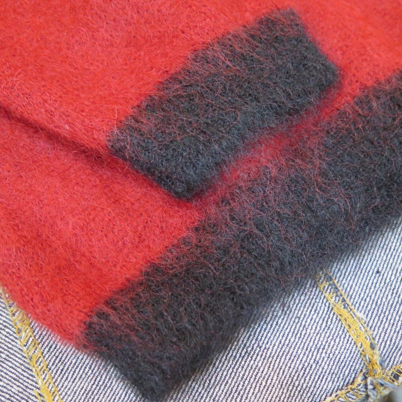 画像8: 【ウエストライド】  ボーダー モヘア セーター   WEST RIDE   日本製  【送料無料】  (8)