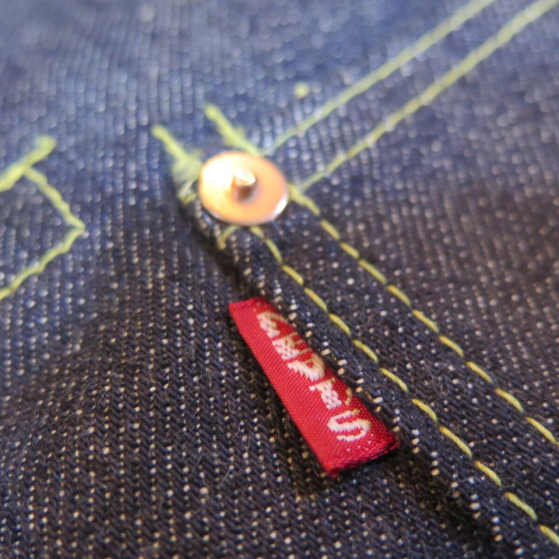 画像4: 【銀行振込】 【HIZUMI WWII】 S906XX 1940's model  ”歪み”大戦モデル デニムジャケット 日本製  【WORLD WIDE SHIPPING】 【HIZUMI WWII】 S906XX 1940's model  “Distortion” WWII Model Denim Jacket Made in Japan (4)