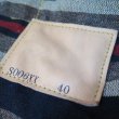 画像4: 【即納】＝size40＝OW 【irregular wwII】 S006XX 1940's model "弾み"はずみ大戦モデル ウールライニング デニムジャケット 日本製【日本国内送料込み】  【WORLD WIDE SHIPPING】 ＝size40＝OW 【irregular wwII】 S006XX 1940's model “HAZUMI” War Model Wool-lined Denim Jacket Made in Japan (4)