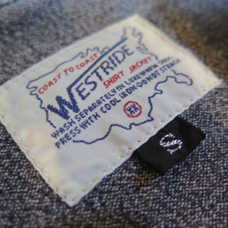 画像3: 【ウエストライド】  1940's NAVY 黒シャン 長袖オープンシャツ   WEST RIDE 日本製【送料無料】 (3)