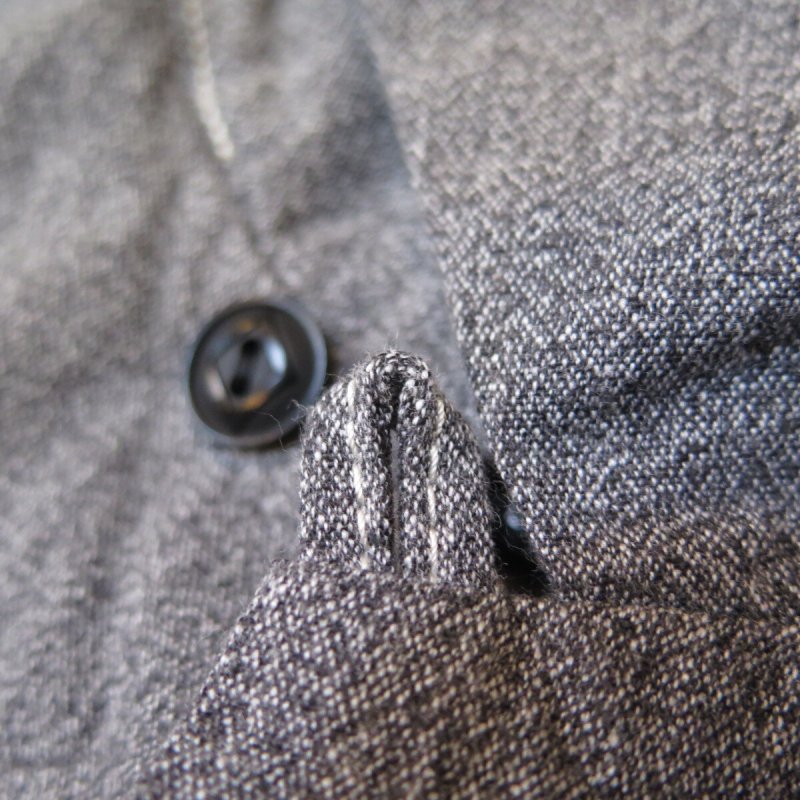 画像7: 【ウエストライド】  1940's NAVY 黒シャン 長袖オープンシャツ   WEST RIDE 日本製【送料無料】 (7)