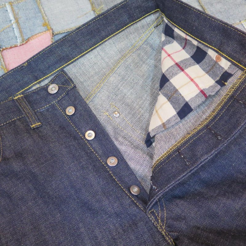 画像6: 【KIWAMI WWII】 ”極み”大戦モデル ストレート デニムパンツ チェック柄ネルスレーキ 日本製  【WORLD WIDE SHIPPING】 【KIWAMI WWII】 “Ultimate” WWII Model Straight Denim Pants Check Flannel Shirt Made in Japan (6)