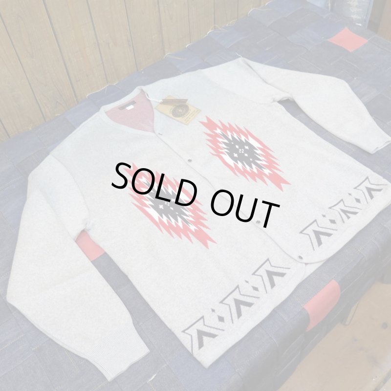画像1: 【ウエストライド】  ネイティブ柄 カーディガン   WEST RIDE NATIVE CARDIGAN AK1902   日本製【送料無料】 (1)