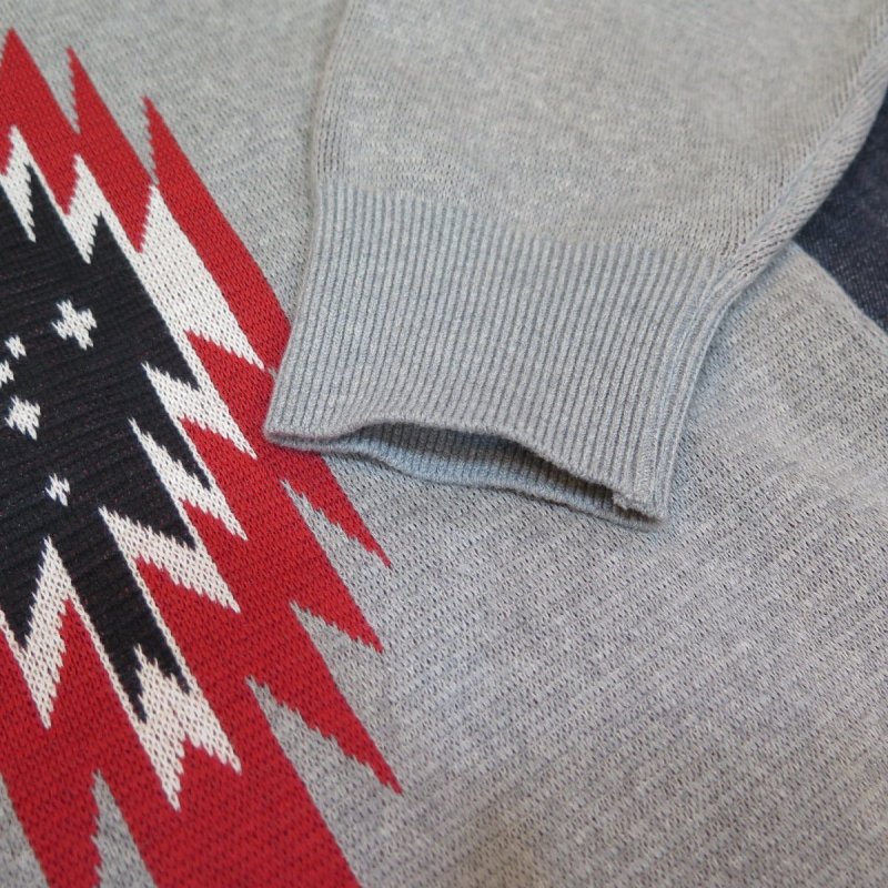 画像8: 【ウエストライド】  ネイティブ柄 カーディガン   WEST RIDE NATIVE CARDIGAN AK1902   日本製【送料無料】 (8)