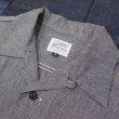 画像5: 【SALE セール商品】 【ウエストライド】  1940's NAVY 黒シャン 長袖オープンシャツ   WEST RIDE 日本製【送料無料】 (5)