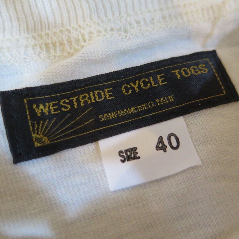 画像6: 【ウエストライド】  ビンテージ ヘンリーネック ロングスリーブ   WEST RIDE VINTAGE HENLY NECK   日本製  【送料無料】  (6)