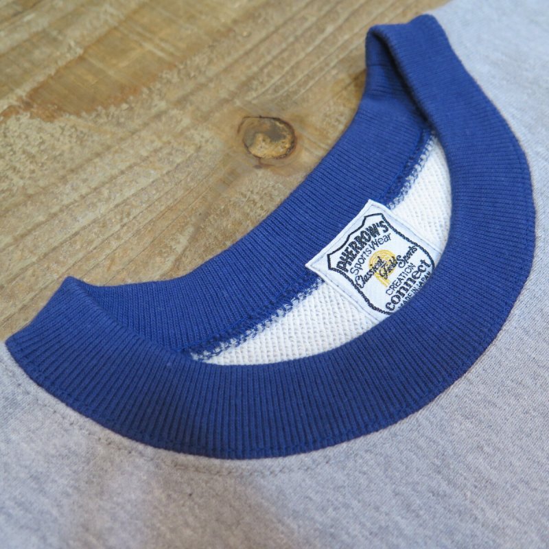 画像5: 【フェローズ】  U.S.NAVY ツートン スウェットクルー   Pherrow's 25W-PRWS-TT1   日本製【送料無料】 (5)