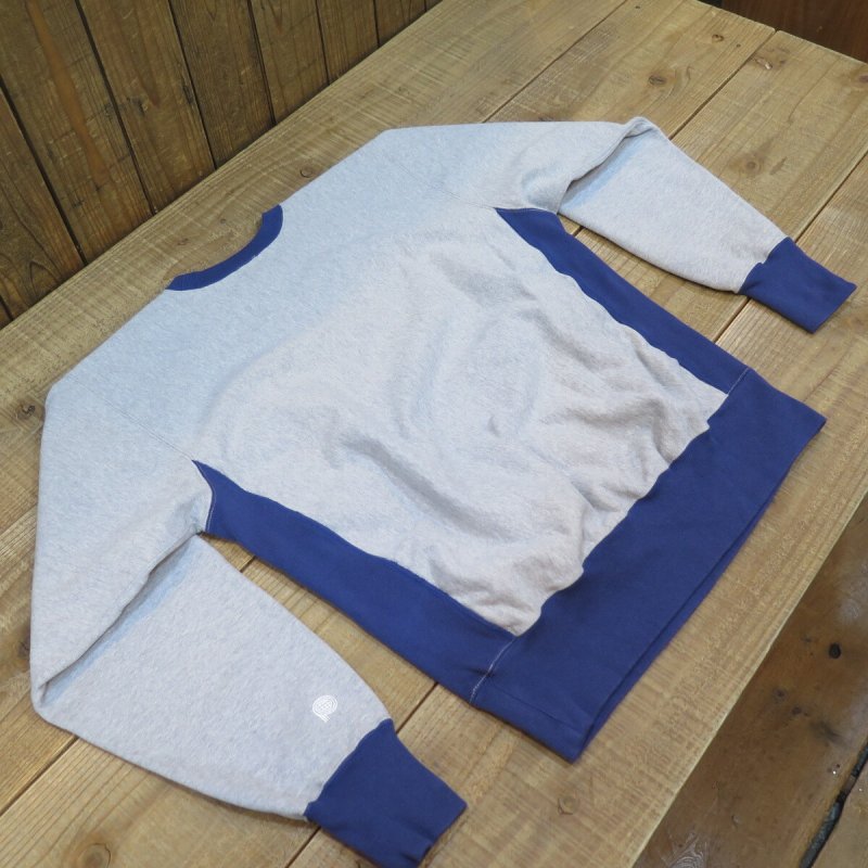 画像2: 【フェローズ】  U.S.NAVY ツートン スウェットクルー   Pherrow's 25W-PRWS-TT1   日本製【送料無料】 (2)