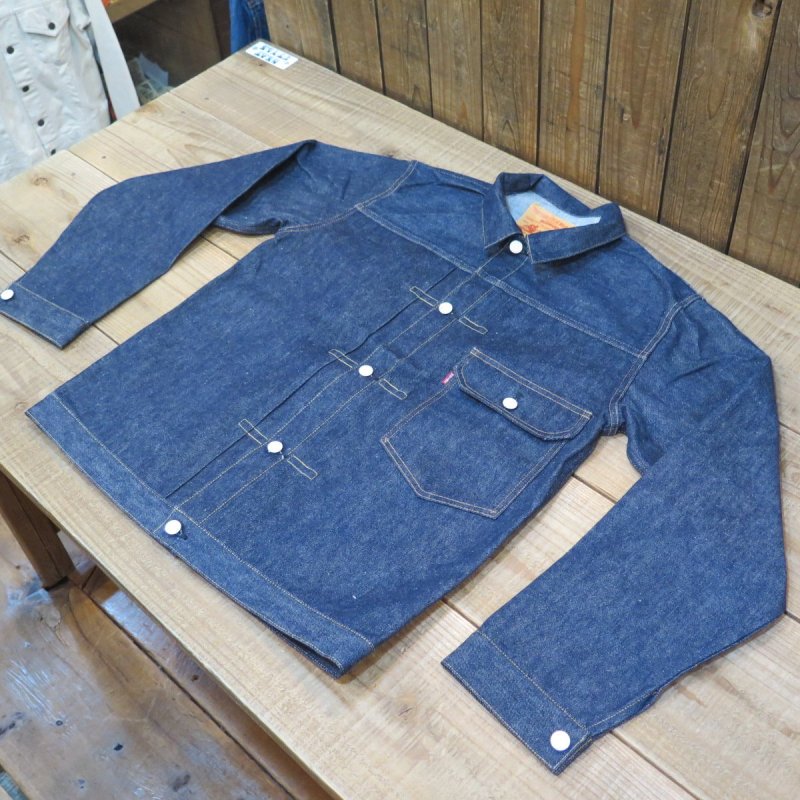 画像1: 【ウエストライド/ウエアハウス製作】  限定品バナーデニム ジャケット   WEST RIDE   W1952JXX LIMITED   日本製【送料無料】 (1)