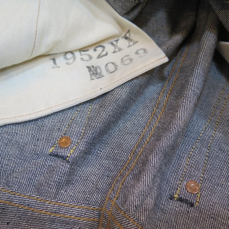 画像8: 【ウエストライド/ウエアハウス製作】  限定品バナーデニム ストレートパンツ   WEST RIDE W1952XX LIMITED   日本製【送料無料】 (8)