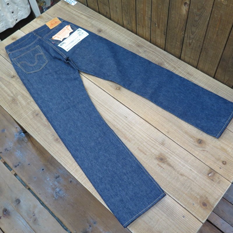 画像2: 【ウエストライド/ウエアハウス製作】  限定品バナーデニム ストレートパンツ   WEST RIDE W1952XX LIMITED   日本製【送料無料】 (2)