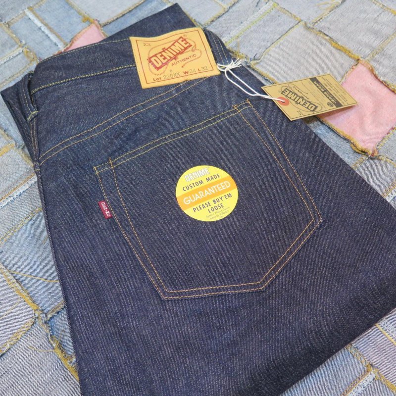 画像1: 【ドゥニーム 220XX-S】  大戦モデル ストレートジーンズ   DENIME 220XX-S   日本製【送料無料】 (1)
