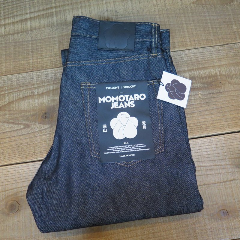 画像1: 【MOMOTARO JEANS】  15オンス シルク スタンダード   ストレート ジッパーフライ   MMJZ0102 岡山 児島 日本製  【送料無料】 (1)
