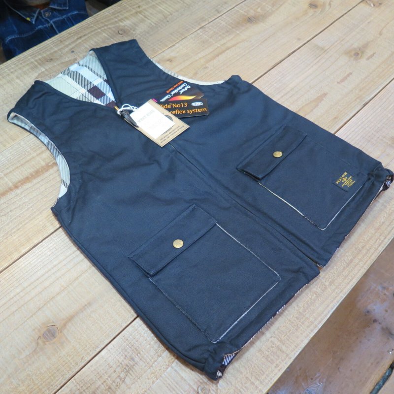 画像1: 【ウエストライド】   ブランチェスター リバーシブル ベスト   WEST RIDE   BLANCHESTER RV VEST   日本製【送料無料】 (1)