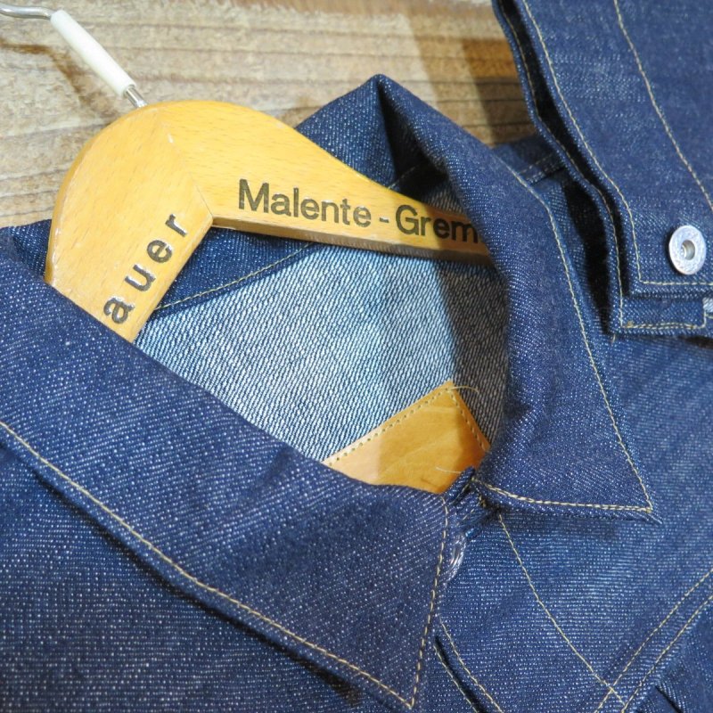 画像3: 【銀行振込】  ＝BIG SIZE＝ 【KIWAMI WWII】 ”極み”大戦モデル デニムジャケット 2枚袖/ガチャプリステッチ/生地目違い 日本製 (3)