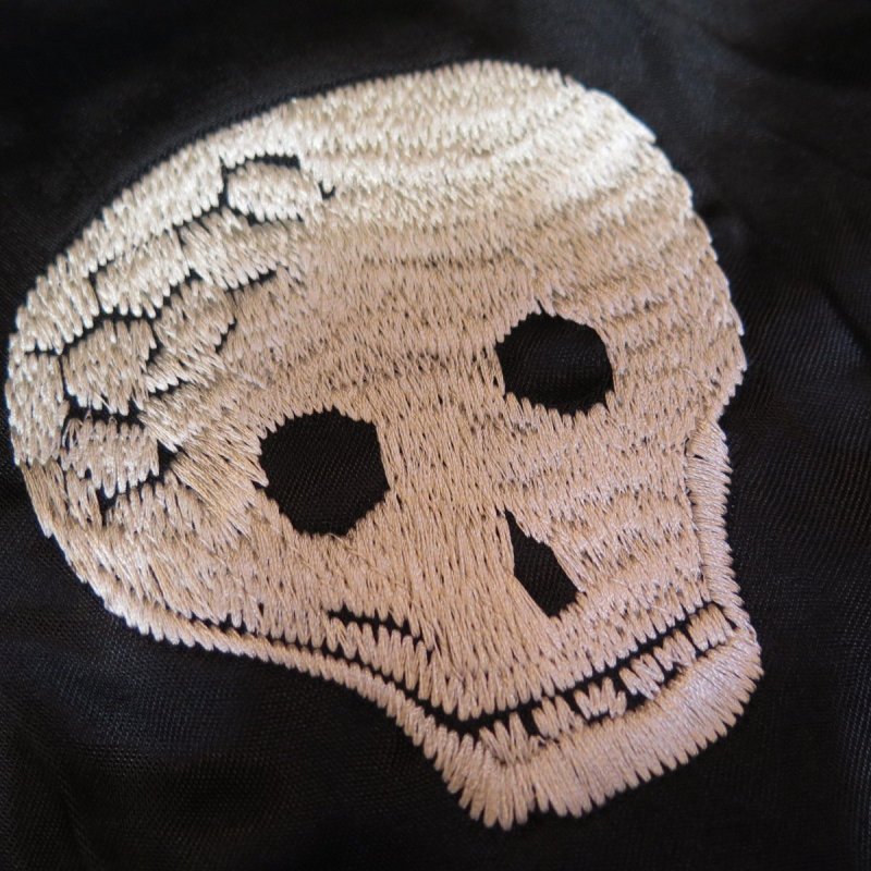 画像11: 【ウエストライド】  フォーエバースカル スーベニアジャケット   リバーシブル   WEST RIDE FOREVER SKULL SOUVENIR JACKET   日本製【送料無料】 (11)