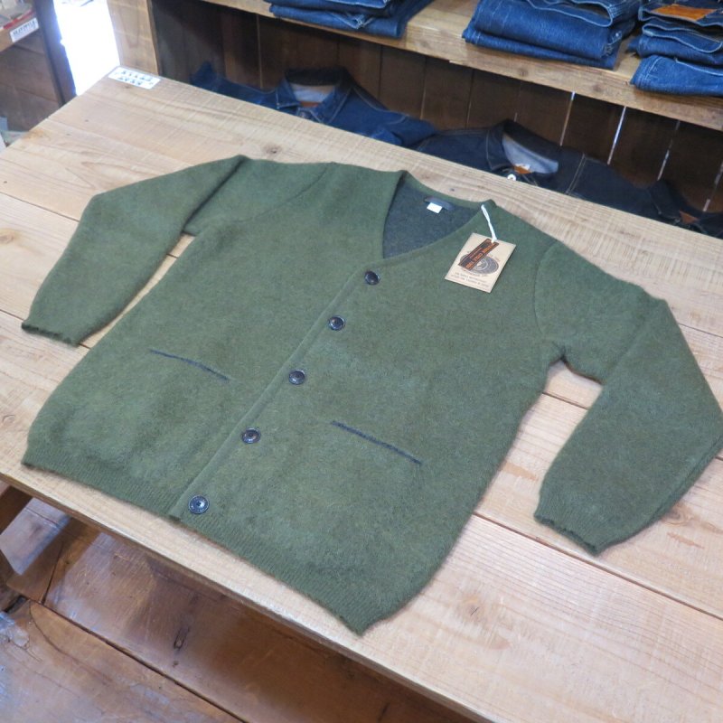 画像6: 【ウエストライド】   ビンテージ モヘア カーディガン   WEST RIDE   VINTAGE MOHAIR CARDIGAN   日本製【送料無料】 (6)