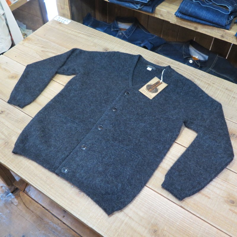 画像2: 【ウエストライド】   ビンテージ モヘア カーディガン   WEST RIDE   VINTAGE MOHAIR CARDIGAN   日本製【送料無料】 (2)