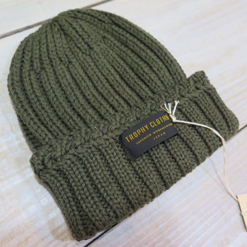 画像5: 【送料無料】 【トロフィークロージング】   ローゲージ ニット キャップ   TROPHY CLOTHING   Low Gauge Knit Cap / TR25AW-701   日本製 (5)