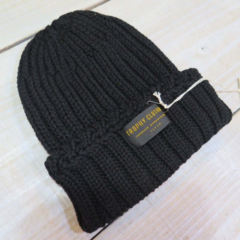 画像2: 【送料無料】 【トロフィークロージング】   ローゲージ ニット キャップ   TROPHY CLOTHING   Low Gauge Knit Cap / TR25AW-701   日本製 (2)