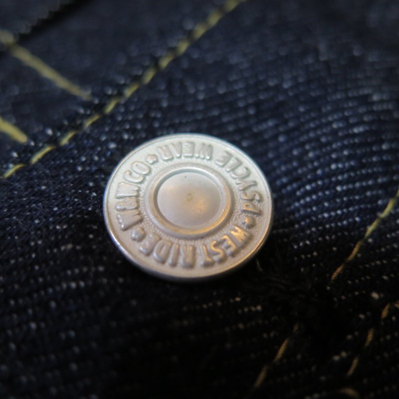 画像8: 【ウエストライド/ウエアハウス製作】  限定品バナーデニム ジャケット   WEST RIDE   W1952JXX LIMITED   日本製【送料無料】 (8)