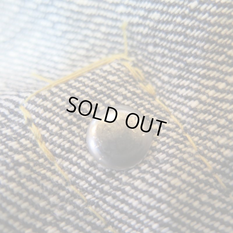 画像11: w35【KIWAMI WWII】 ”極み”大戦モデル ストレート デニムパンツ イレギュラー/両ポケ片面赤タブ 日本製 (11)