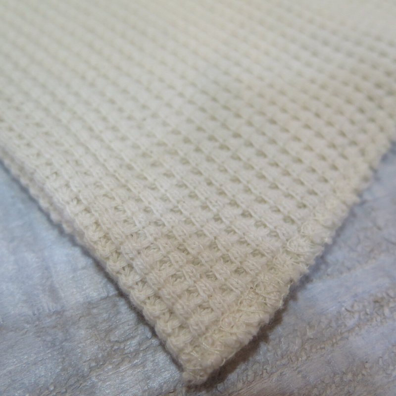 画像7: 【送料無料】  【トロフィークロージング】   ヘビー ワッフル   ミル ヘンリーネック サーマル   TROPHY CLOTHING TE-22   日本製 (7)