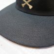 画像2: 【送料無料】 【ウエストライド】   スカル 刺 ベースボール キャップ   WEST RIDE BB CAP9 EMB SKULL   日本製 (2)