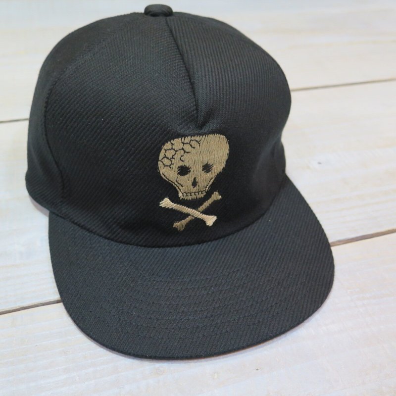 画像1: 【送料無料】 【ウエストライド】   スカル 刺 ベースボール キャップ   WEST RIDE BB CAP9 EMB SKULL   日本製 (1)