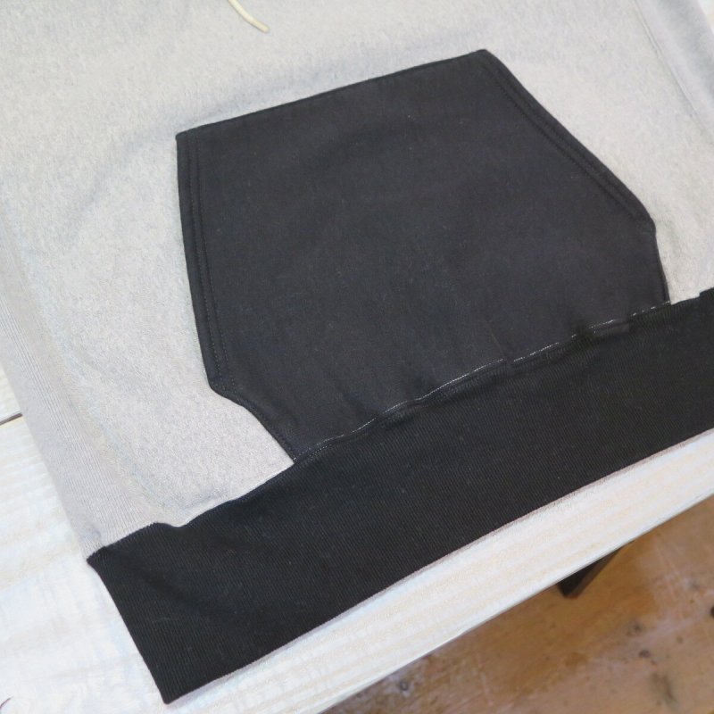 画像8: 【ウエストライド】  RW ツートン スウエットパーカー   WEST RIDE RW 2-TONE HOODIE   日本製【送料無料】 (8)