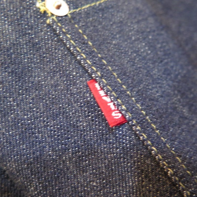 画像5: ＝BIG SIZE＝ 【KIWAMI WWII】 ”極み”大戦モデル デニムジャケット 2枚袖/ガチャプリステッチ 日本製 (5)