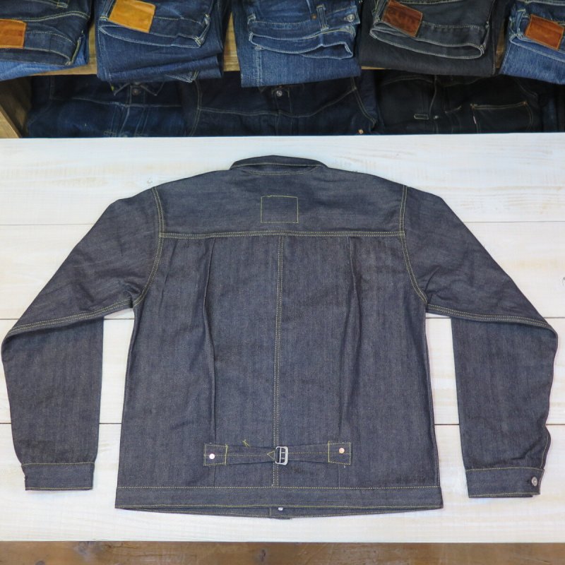 画像2: ＝BIG SIZE＝ 【HIZUMI WWII】 S906XXE 1940's model ”歪み”大戦モデル デニムジャケット  日本製 (2)