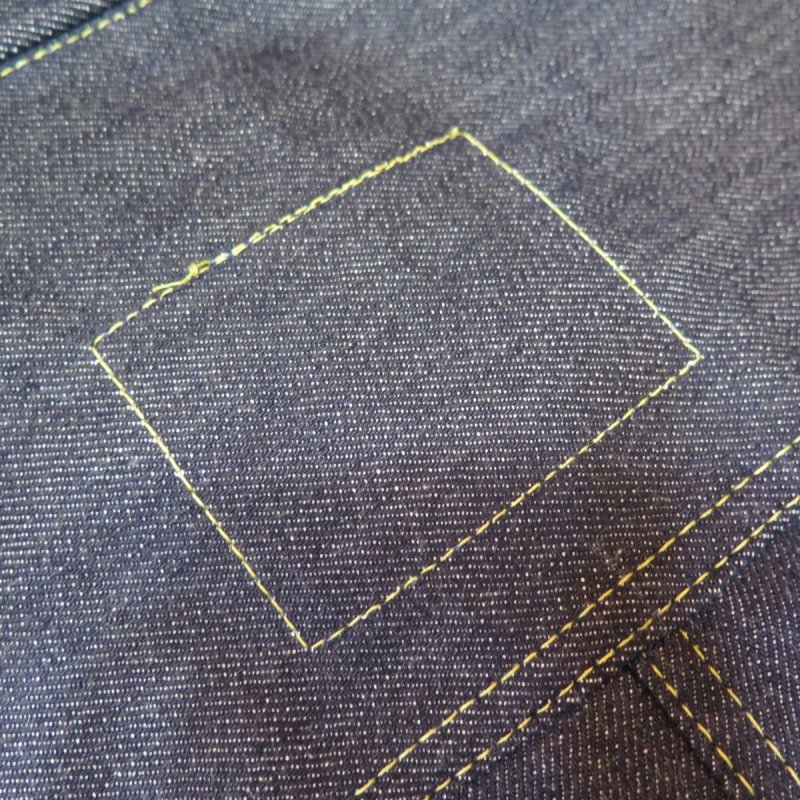 画像4: ＝BIG SIZE＝ 【HIZUMI WWII】 S906XXE 1940's model ”歪み”大戦モデル デニムジャケット  日本製 (4)