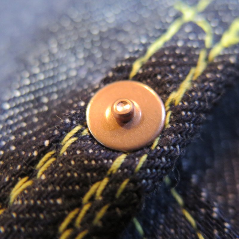 画像8: ＝BIG SIZE＝ 【HIZUMI WWII】 S906XXE 1940's model ”歪み”大戦モデル デニムジャケット  日本製 (8)