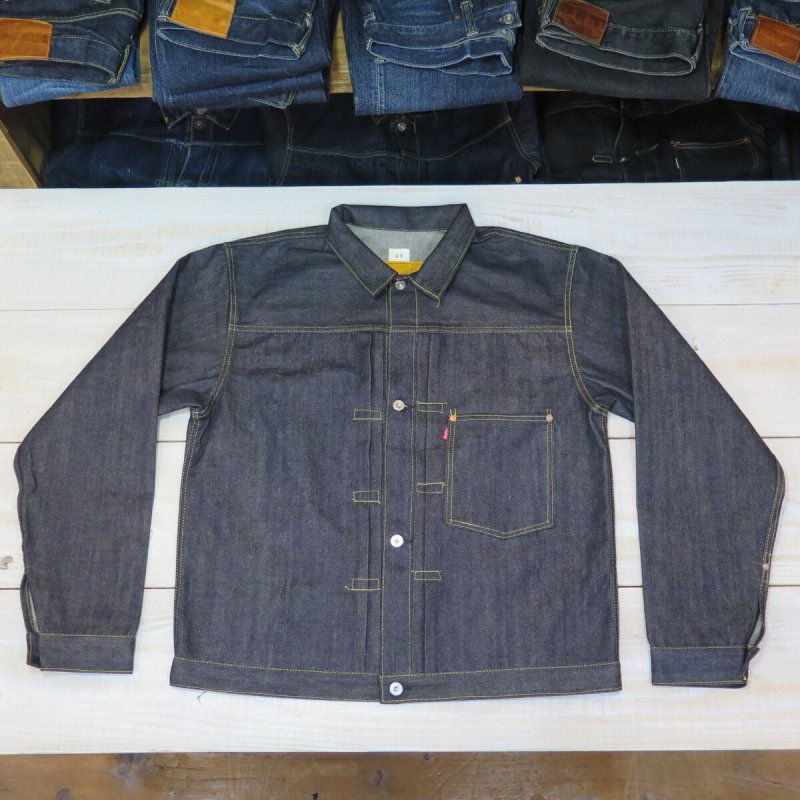 画像1: ＝BIG SIZE＝ 【HIZUMI WWII】 S906XXE 1940's model ”歪み”大戦モデル デニムジャケット  日本製 (1)