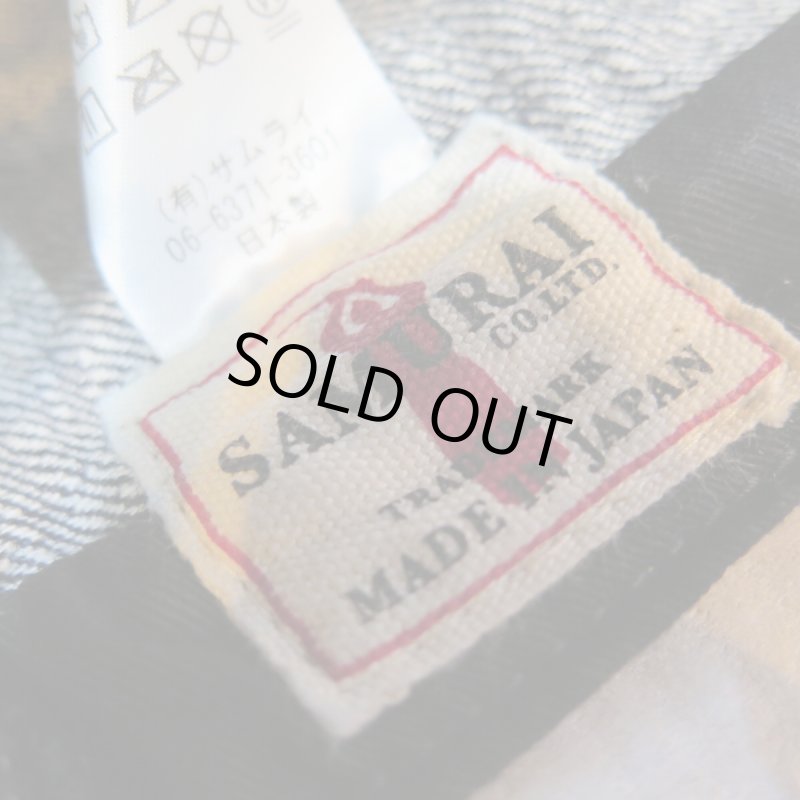 画像6: 【サムライジーンズ】  デニム ワークキャップ  SAMURAI JEANS SJ201WC-5000VX17oz  日本製【送料無料】 (6)