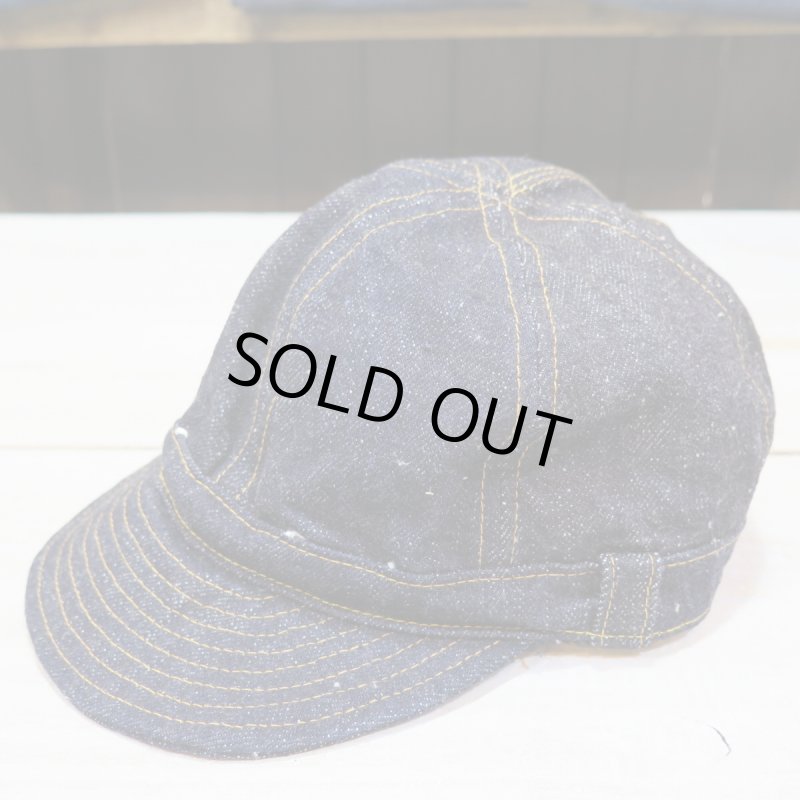 画像2: 【サムライジーンズ】  デニム ワークキャップ  SAMURAI JEANS SJ201WC-5000VX17oz  日本製【送料無料】 (2)