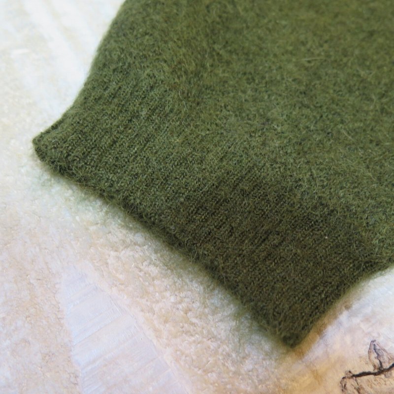 画像5: 【ウエストライド】   ビンテージ モヘア カーディガン グリーン   WEST RIDE   VINTAGE MOHAIR CARDIGAN   日本製  【送料無料】 (5)